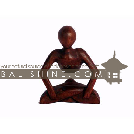 Balishine: Your natural source of indonesian handicraft presents in its Decor Accessories collection the Abstract Statue:12IMS378:This abstract statue is a handicraft of Bali made from suar wood. -