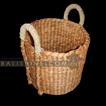 balishine This basket is made from natural enceng gondok.