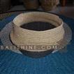 balishine This basket is made with combinaison of natural palm rafia with seagrass.