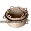 balishine This basket is made with natural mendong grass.