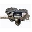 balishine This set of 3 rounds baskets is produced in Indonesia made from coconut root.