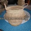 balishine This basket is made from natural palm rafia.
