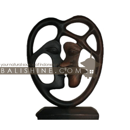 Balishine: Your natural source of indonesian handicraft presents in its Decor Accessories collection the Sculpture:12MAR336169:This sculpture is produced in Bali made from suar wood Same as picture