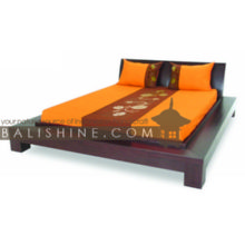 Balishine: Your natural source of indonesian handicraft presents in its Home Decor collection the Bed:114MNF305846:This bed is produced in indonesia, made from teak wood. (Mattress size 160X200CM)  This furniture is made from high quality teak wood grade A premium. Natural, chocolate or dark color.