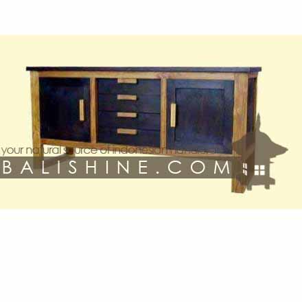 Balishine: Your natural source of indonesian handicraft presents in its Home Decor collection the Cabinet:114SEF274623:This cabinet is produced in indonesia, made from teak wood. It has 4 drawers and 2 doors.  Natural, chocolate or dark color