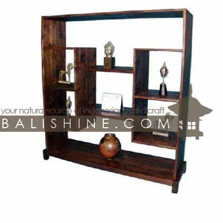 Balishine: Your natural source of indonesian handicraft presents in its Home Decor collection the Display:114SEF264010:This display is produced in indonesia, made from teak wood.  Natural, chocolate or dark color