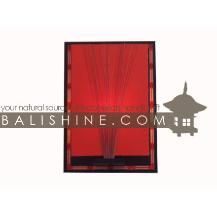 Balishine: Your natural source of indonesian handicraft presents in its Home Decor collection the Wall Fitting:13NAL15766:This wall-fitting is produced in Indonesia made from MDF wood  with resin with the skin of coconut shell or by a natural and parfumed tropical spice known as bamboo with coconut grass for decoration.  For electric fitting please contact us