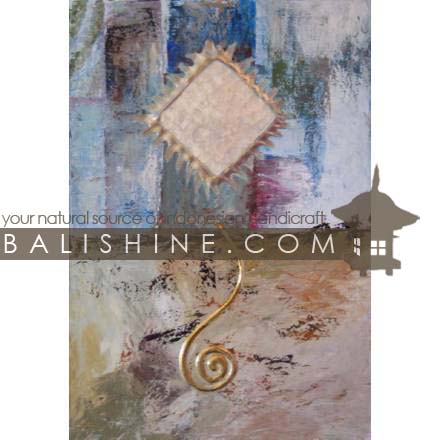 Balishine: Your natural source of indonesian handicraft presents in its Home Decor collection the Painting:17MAG494269:This painting is produced in Bali by artists coming from the Bali art school and from the art village of Ubud. We produced our own canvas to have the highest quality and also import our acrylic colors from germany.  It is made from acrylic-painting on a canvas with shell.