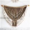 balishine This macrame wall hanging, simple and elegant design, meticulously handcrafted, will become a great gift for a person who enjoys bohemian, western or ethnic style in their home.Perfect for wedding favors, bridal shower favors or bohemian themed parties, boho wall decoration, kids bedroom, birthday gift, etc.