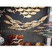 balishine This wall frame is produced in Indonesia made from iron base with wooden albasia fish.