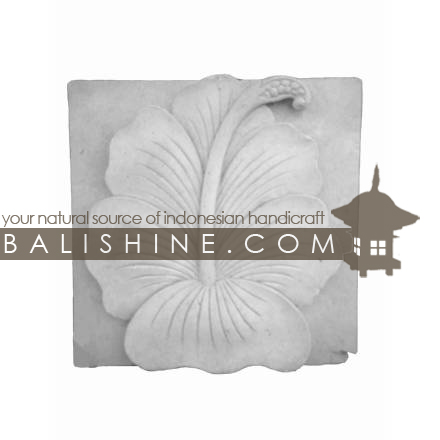 Balishine: Your natural source of indonesian handicraft presents in its Stone frames collection the STONE FRAME:211BIB3658:This stone frame is produced in Indonesia. made from lime stone. white color