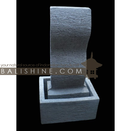 Balishine: Your natural source of indonesian handicraft presents in its Outdoor collection the Water Fountain:218UJP3716:This water fountain is produced in Indonesia, made from cement.  Sold without pump. It you want purchase a pump, let us know and we will quote it for you.