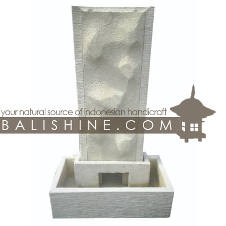 Balishine: Your natural source of indonesian handicraft presents in its Outdoor collection the Water Fountain:218UJP3720:This water fountain is produced in Indonesia, made from cement.  Sold without pump. It you want purchase a pump, let us know and we will quote it for you.