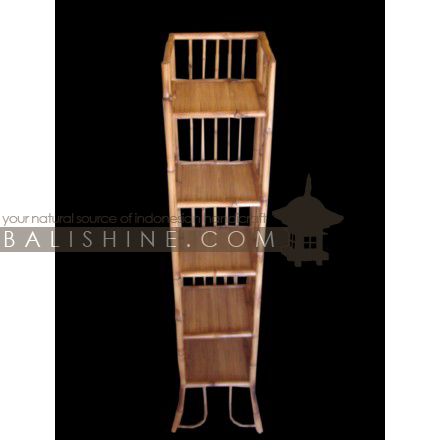 Balishine: Your natural source of indonesian handicraft presents in its Display collection the DISPLAY:319AXE5916:This bamboo display is produced in Indonesia and made from natural bamboo with coconut lidi finishing. Same as picture