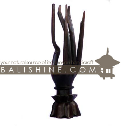 Balishine: Your natural source of indonesian handicraft presents in its Holders collection the Hand Set Of 2:39PLA2363:This set of 2 hands holder is produced in Bali made from Jempinis wood. The colors available are Black. Brown. Dark Brown or Red.