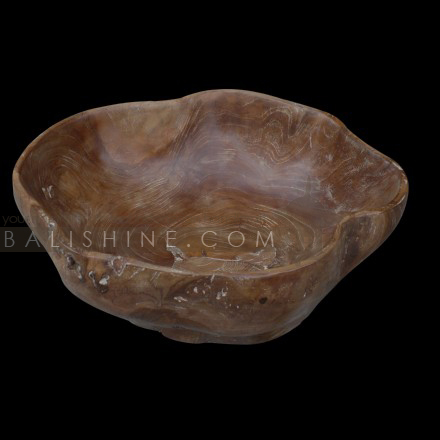 Balishine: Your natural source of indonesian handicraft presents in its Tableware collection the Bowl:624KAL5442:This bowl is produced in Bali made from teck wood.  Same as picture