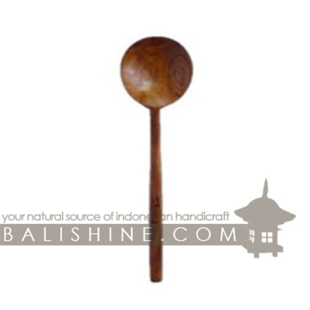 Balishine: Your natural source of indonesian handicraft presents in its Tableware collection the Ladle:632WAS7094:This ladle is produced in Bali made from natural old teak wood with coconut oil finishing.  