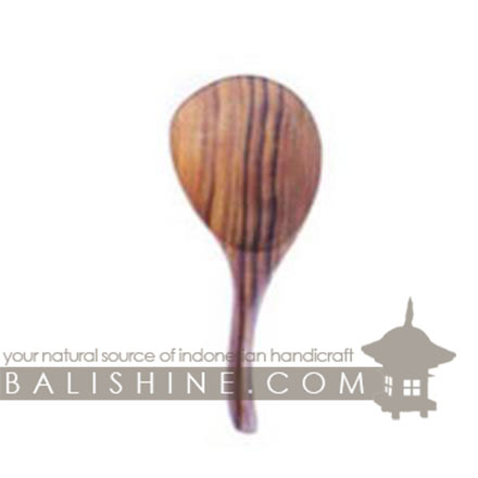 Balishine: Your natural source of indonesian handicraft presents in its Tableware collection the Rice Spoon:632WAS7097:This rice spoon is produced in Bali made from natural old teak wood with coconut oil finishing.  
