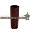 balishine This glass is produced in Bali it's an handmade glass  and the matting of brown coconut shell mosaic.