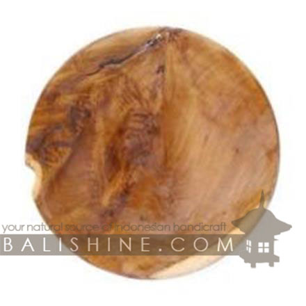 Balishine: Your natural source of indonesian handicraft presents in its Tableware collection the Platter:634WAS7161:This platter is produced in Bali made from natural old teak wood with coconut oil finishing.  