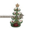balishine&nbsp;This christmas candle holder decoration is produced in Bali and made from stainless and glass.