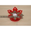 balishine&nbsp;This christmas candle holder decoration is produced in Bali and made from stainless.