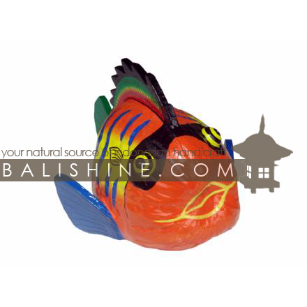 Balishine: Your natural source of indonesian handicraft presents in its Various collection the Funny Handicraft:415KAG74955:This fish is produced in Bali made from coconut.   Same as picture