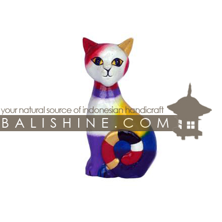Balishine: Your natural source of indonesian handicraft presents in its Stuff for Kids collection the Funny Handicraft:415KAG7684:This handicraft is produced in Bali made from albesia wood. Full color