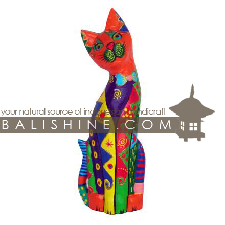 Balishine: Your natural source of indonesian handicraft presents in its Stuff for Kids collection the Funny Handicraft:415KAG7688:This handicraft is produced in Bali made from albesia wood. Full color