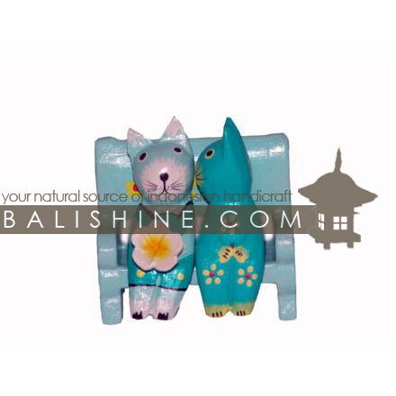 Balishine: Your natural source of indonesian handicraft presents in its Various collection the Funny Handicraft:415TOS7655:This handicraft is produced in Bali made from albesia wood.  Full color