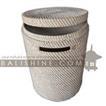 balishine This laundry box produced in Indonesia is made from rattan.