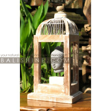 Balishine: Your natural source of indonesian handicraft presents in its Home Decor collection the Bird Cage:12BDG356497:This bird cage is a handicraft of Indonesia made from wood.  Same as picture