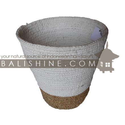 Balishine: Your natural source of indonesian handicraft presents in its Home Decor collection the Mendong Grass Basket:12MER367602:This basket is made with natural palm rafia.  Other colors available
