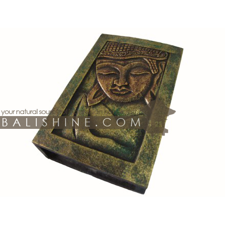 Balishine: Your natural source of indonesian handicraft presents in its Home Decor collection the Rectangular Box:12MUL45338:This rectangular boxe is produced in Indonesia made from albasia wood.  Same as picture