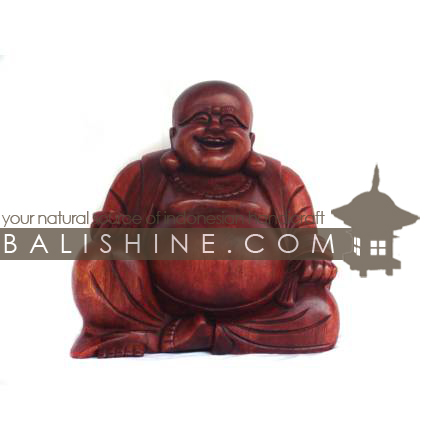 Balishine: Your natural source of indonesian handicraft presents in its Home Decor collection the Suar Wood Buddha Statue:12IMS342:This buddha statue is produced in Bali made from suar wood.  