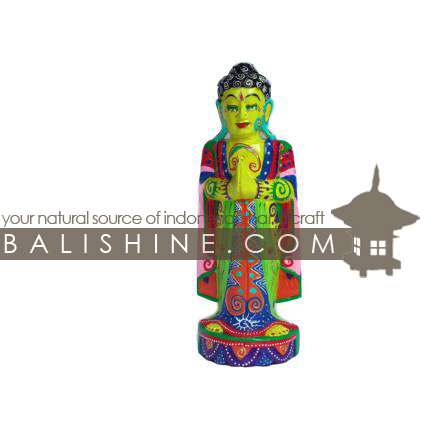 Balishine: Your natural source of indonesian handicraft presents in its Home Decor collection the Albesia Buddha Statue:12KAG3429:This buddha statue is a handicraft of Bali made from albesia wood.  Full color