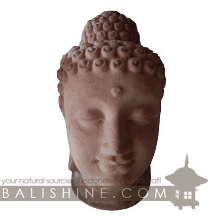 Balishine: Your natural source of indonesian handicraft presents in its Home Decor collection the Budha Statue:12KLJ37307:This budha statue is produced in Bali and made from natural limestone.  
