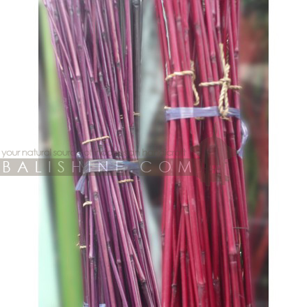 Balishine: Your natural source of indonesian handicraft presents in its Home Decor collection the Decorative Bamboo:12DIA345711:This set of 10 pcs decorative bamboo is made in Indonesia.  The colors available are natural, black, white, red, green, orange, gold, chocolate, pink, blue, silver or purpple