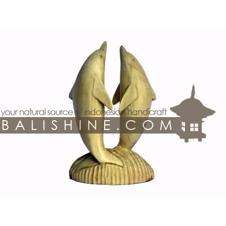 Balishine: Your natural source of indonesian handicraft presents in its Home Decor collection the Hibiscus Wood Dolphin Statue:12IMS3348:This dolphin is produced in Bali made from hibiscus wood.  