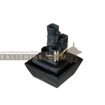 Balishine: Your natural source of indonesian handicraft presents in its Home Decor collection the Fountain:12KUM215839:This fountain is produced in Indonesia, made from stone and teracota.  Sold with pump
