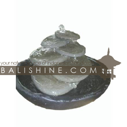 Balishine: Your natural source of indonesian handicraft presents in its Home Decor collection the Terracota Fountain:12LAB213721:This fountain is produced in Indonesia, made from stone and teracota.  Sold with pump