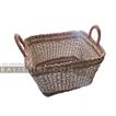 balishine This natural basket is made in Bali from mendong grass.