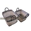 balishine This natural basket is made in Bali from mendong grass.