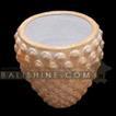 balishine This decorative pot is made from GRC (concrete mixed with fiber) and can be used indoor or outdoor.