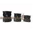 balishine This set of 3 pieces owk is a handicraft of Bali made from albasia wood.