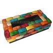 balishine This tissu box is a handicraft of Bali made from MDF wood with coconut shell mosaic finishing.