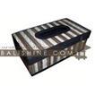 balishine This rectangular tissu boxe is produced in Indonesia made from palm tree and coconut root with textile.