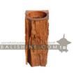balishine This tissue box is produced in Bali made from natural old teak wood with coconut oil finishing.