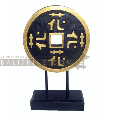 Balishine: Your natural source of indonesian handicraft presents in its Home Decor collection the Sculpture:12NUU335526:This sculpture with stand is produced in Indonesia and made from albasia wood.  