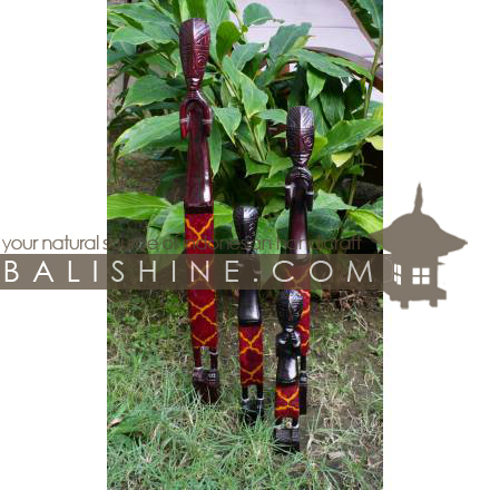 Balishine: Your natural source of indonesian handicraft presents in its Home Decor collection the Set 4 Suar Statues:12CIK3387:This family statue set  is produced in indonesia made from suar wood.  Mix design
